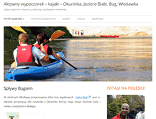 Tablet Screenshot of pensjonatbankowy.okuninka.com